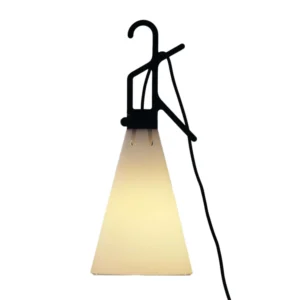 Uniwersalna lampa zewnętrzna FLOS Mayday, czarna