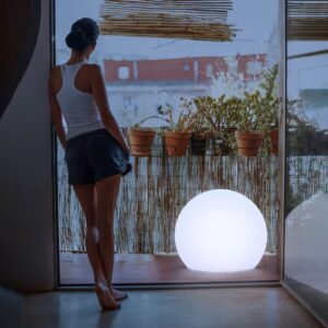 Lampa stojąca Newgarden Buly, Ø 60 cm
