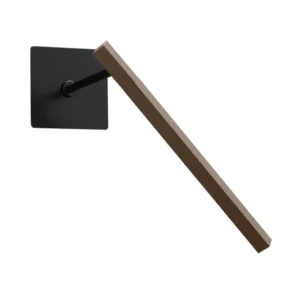 Oluce Ilo 187 kinkiet LED, regulowany, Bronz