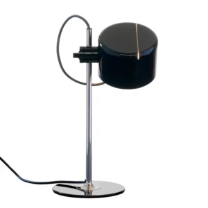 Lampa stołowa LED Oluce Mini Coupè, czarna