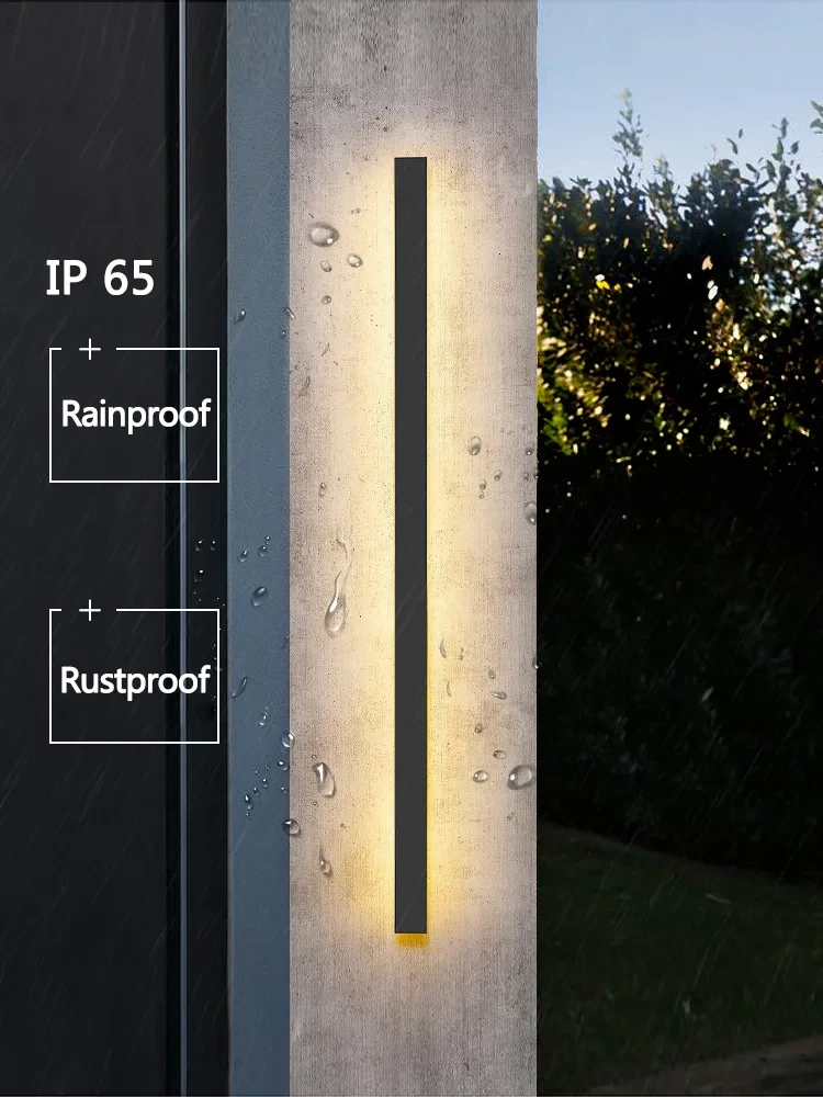 Zewnętrzna wodoodporna lampa ścienna LED 30-240 cm 4 Zewnętrzna wodoodporna lampa ścienna LED 30-240 cm