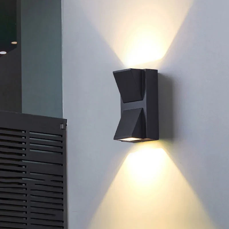 Aluminiowa kinkiet wodoodporny zewnętrzny LED 1 Aluminiowa kinkiet wodoodporny zewnętrzny LED