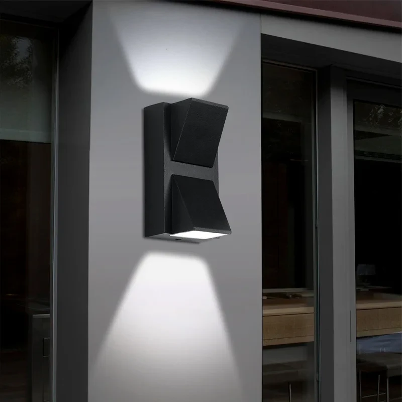 Aluminiowa kinkiet wodoodporny zewnętrzny LED 4 Aluminiowa kinkiet wodoodporny zewnętrzny LED