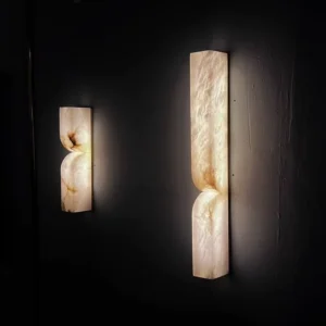 Kinkiet LED z naturalnego kamienia – zdjęcie 2