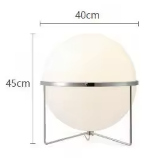 lampa stołowa planet art deco