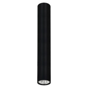 Plafon GU10 tuba EYE L 40 cm czarny