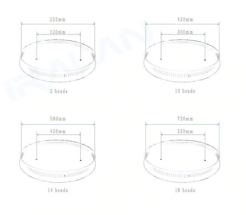 Plafon Kwiat LOTOS Lampa 18 led sufitowy bluetooth Pilot - obrazek 10